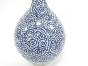 古伊万里 染付 蛸唐草 大徳利 | 宗 sou::お茶道具・着物のお店